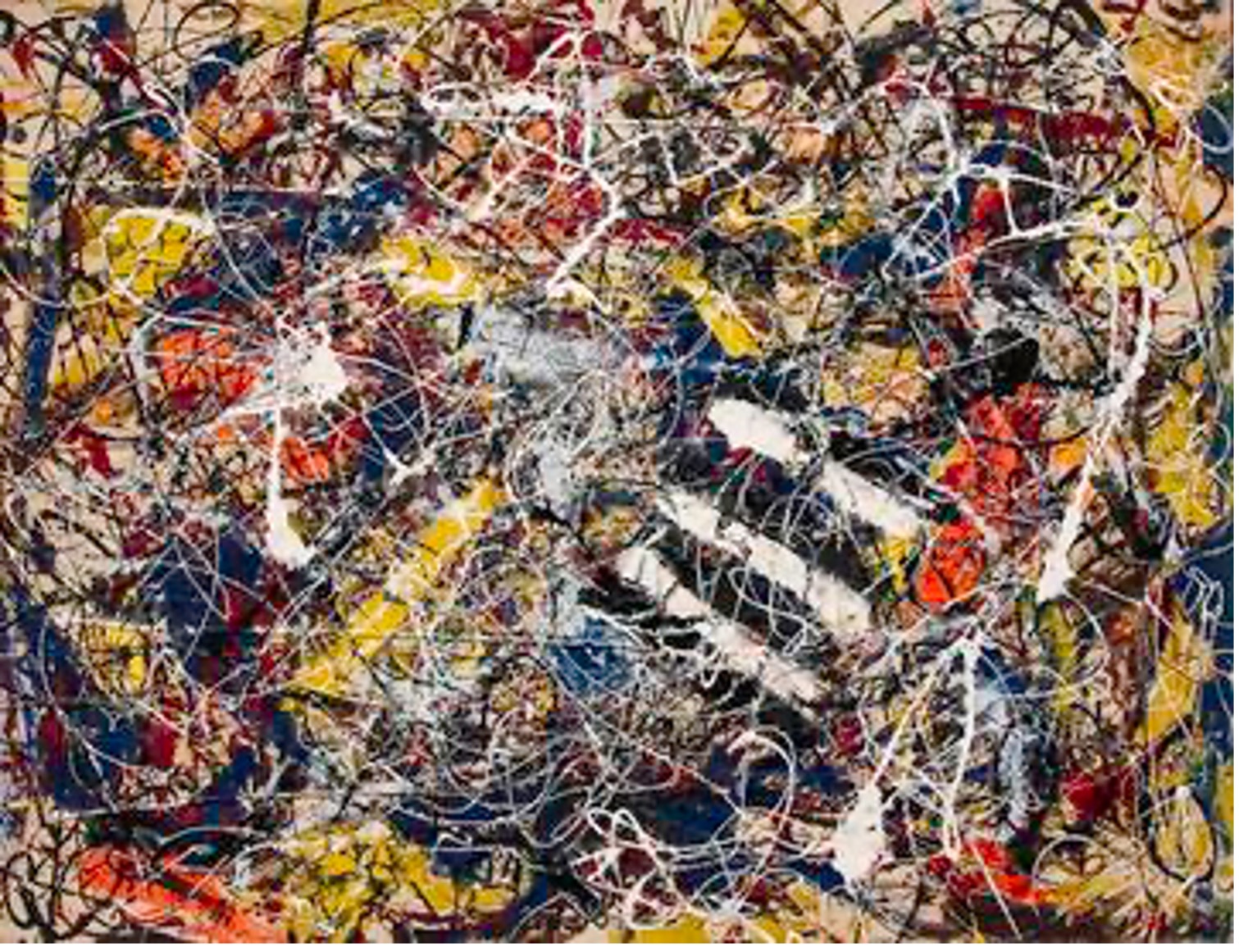 Jackson Pollock, Number 17A (1948)