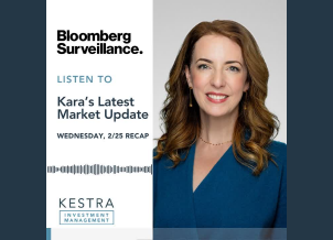 A quote card featuring Kara Murphy's headshot and a quote from her recent feature on the bloomberg.