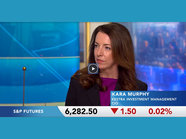image featuring Kara Murphy live on Bloomberg in July